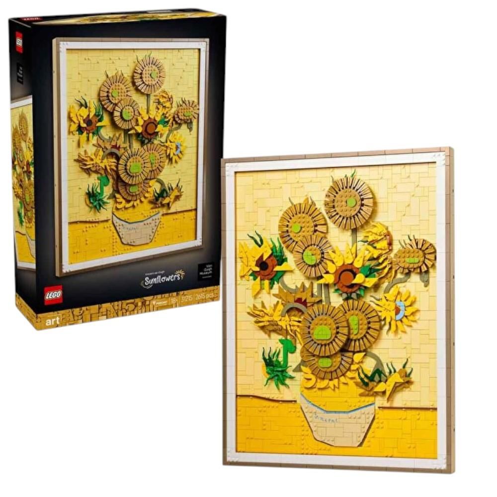 LEGO Art Vincent Van Gogh Ayçiçekleri 31215