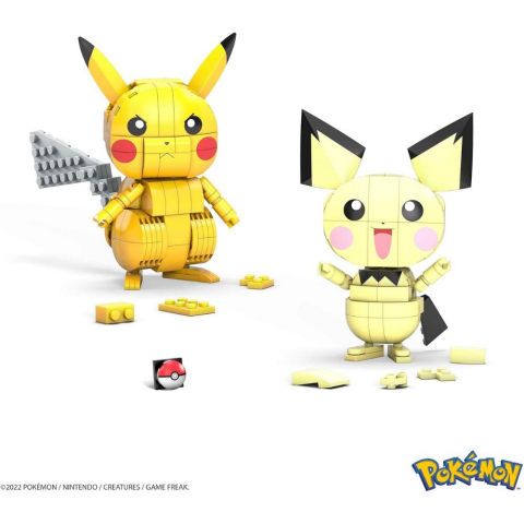 Mega Pokemon Yap Ve Oyna Figürler Pikachu Dönüşüm 3 Lüsü GYH06