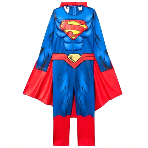 Ocean Four Oyuncak Superman Kaslı Kostüm 7-9 Yaş