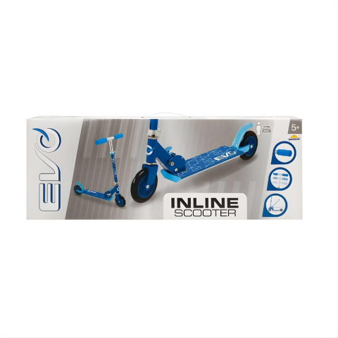 Evo 2 Tekerlekli Inline Mavi Scooter