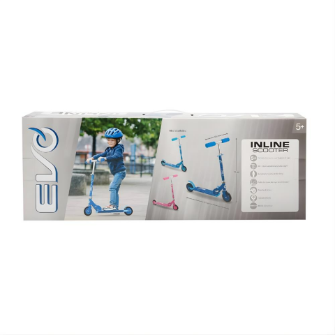 Evo 2 Tekerlekli Inline Mavi Scooter