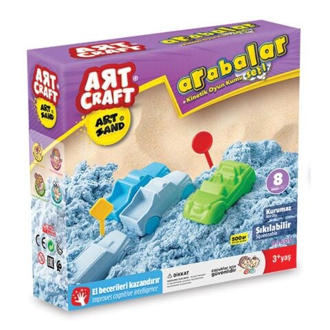 500 GR Artsan Arabalar Kum Seti