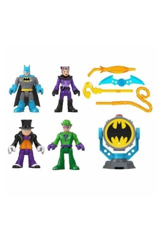 Dc Super Friends Bat-tech Bat-signal Figür Seti
