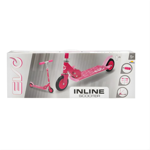 Evo 2 Tekerlekli Inline Pembe Scooter