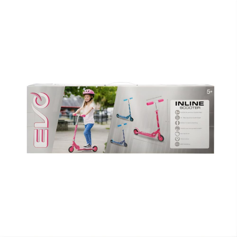 Evo 2 Tekerlekli Inline Pembe Scooter