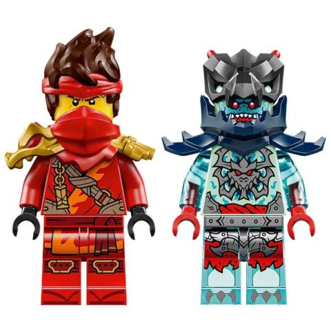 LEGO NINJAGO Kai’nin Motosiklet Hız Yarışı 71838 - 6 Yaş ve Üzeri Çocuklar için 2 Ninja Motosikleti ve 2 Mini Figür İçeren Yaratıcı Oyuncak Yapım Seti (79 Parça)