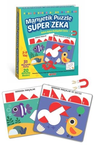 Manyetik Puzzle Süper Zeka