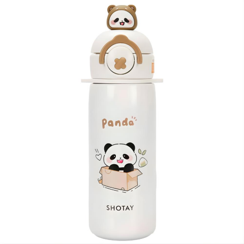 Panda Desenli Termos Matara 430 ml SHT-ST-8818