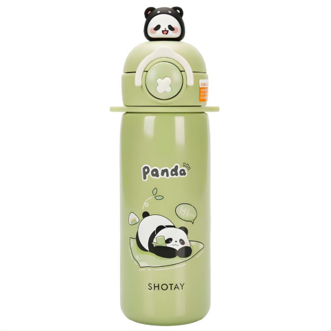 Panda Desenli Termos Matara 430 ml SHT-ST-8818