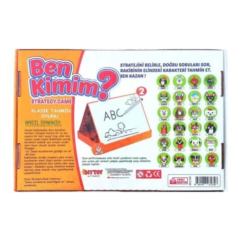 Ben Kimim? Klasik Tahmin Etme Oyunu