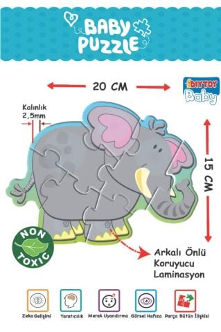 Benim İlk Hayvanlar Puzzlem