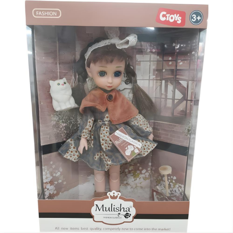 Klasik Moda Aksesuarlı Bebek