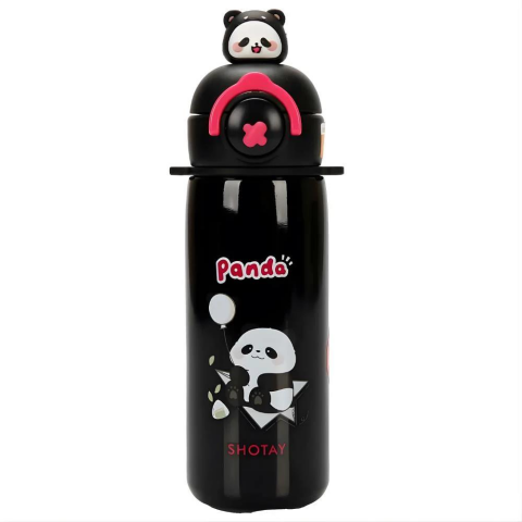 Panda Desenli Termos Matara 430 ml SHT-ST-8818