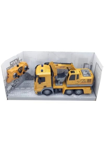 Işıklı Full Fonksiyonlu Şarjlı Uzaktan Kumandalı Kepçe 30 Cm Sh091-354b