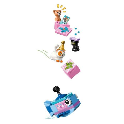 LEGO Friends Kedi Doğum Günü Partisi ve Ağaç Ev 42666 - 6 Yaş ve Üzeri Çocuklar için Yaratıcı Oyuncak Yapım Seti (321 Parça)