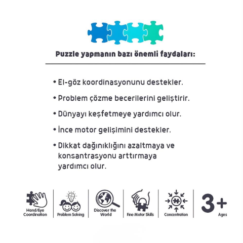 CA Games İstanbul Manzarası 1000 Parça 2,2mm Kalınlık 48x68cm Profesyonel Hobi Puzzle Yapboz Serisi