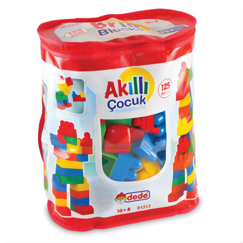 Akıllı Çocuk 125 Parça Bloklar
