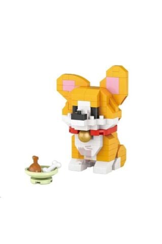 Mikro Blok Çanta Corgi Köpek Loz 8605