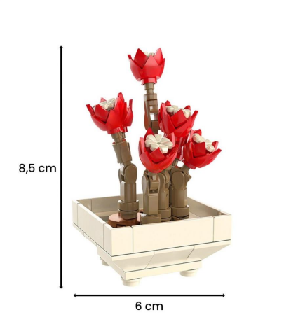 Blok Sukulent Çiçekler 9 Cm 120 Parça