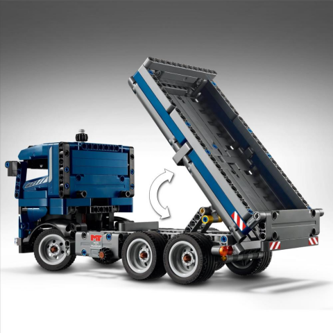 LEGO ® Technic Damperli Kamyon 42203 - 9+ Çocuklar için Yaratıcı Oyuncak Yapım Seti (462 Parça)