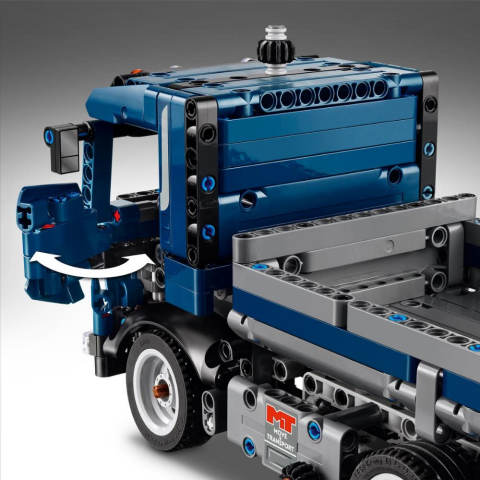 LEGO ® Technic Damperli Kamyon 42203 - 9+ Çocuklar için Yaratıcı Oyuncak Yapım Seti (462 Parça)