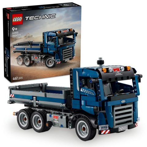 LEGO ® Technic Damperli Kamyon 42203 - 9+ Çocuklar için Yaratıcı Oyuncak Yapım Seti (462 Parça)