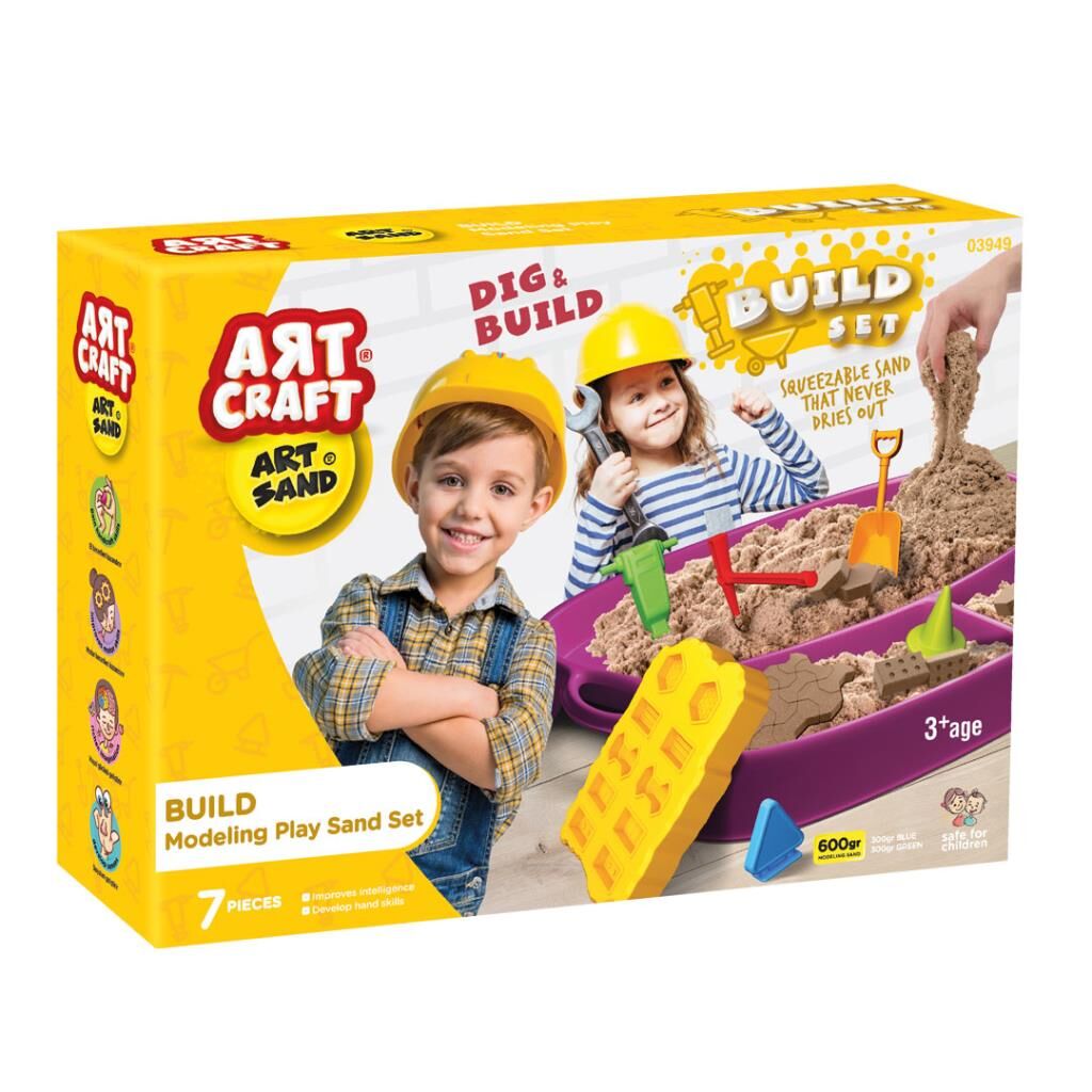 Art Sand İnşaat Kum Set 600 Gr