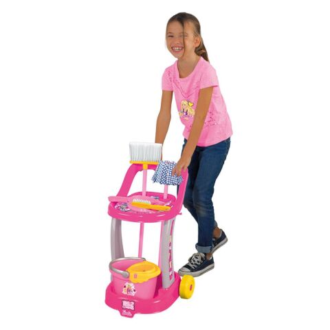 Barbie Temizlik Arabası