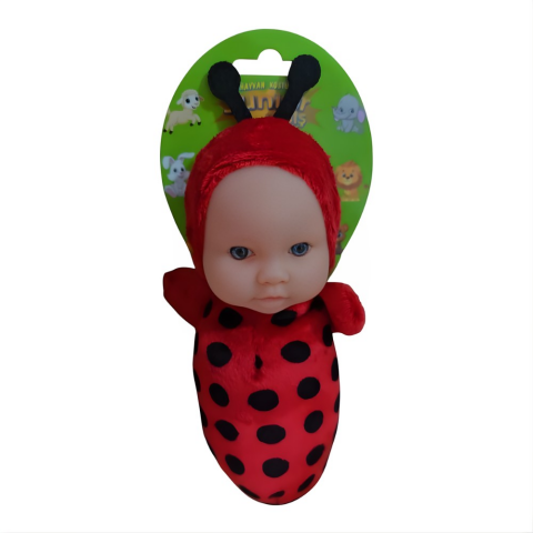 Askılı (Hayvan Kostümlü) Bebiş Et Bebek