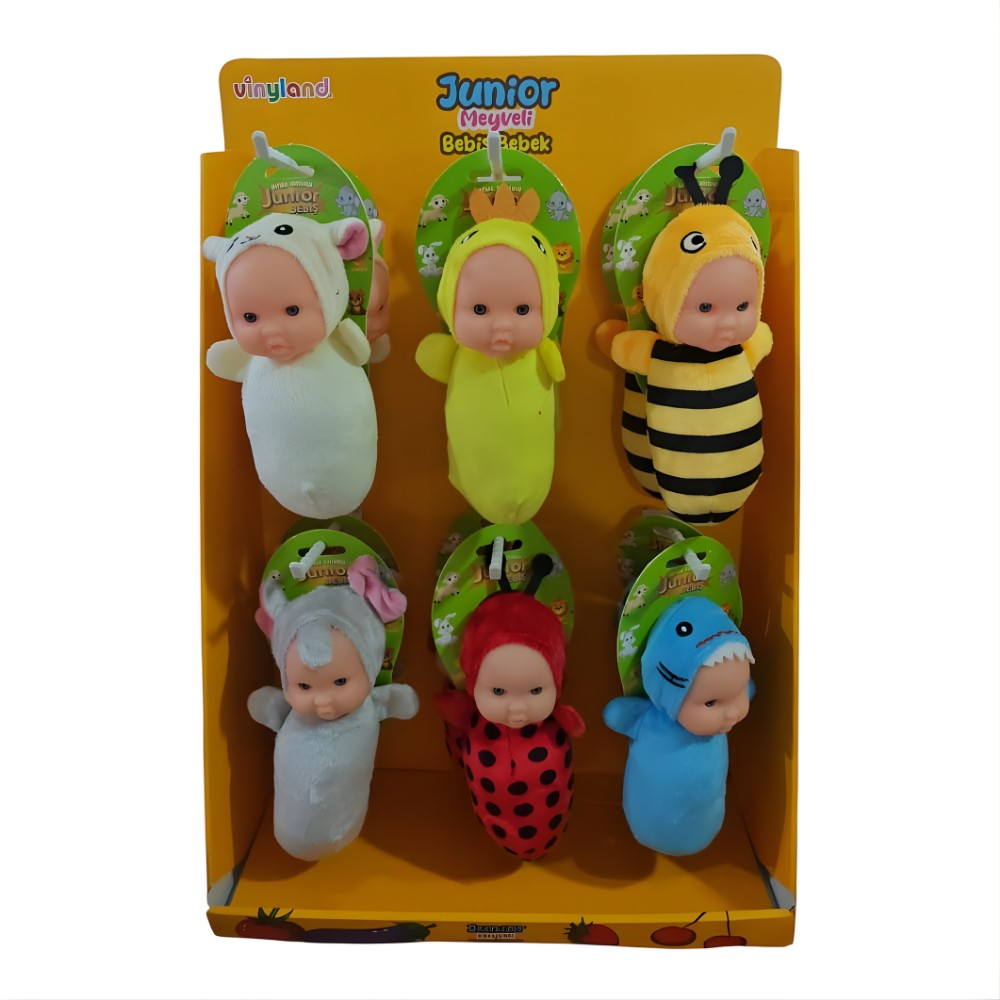 Askılı (Hayvan Kostümlü) Bebiş Et Bebek