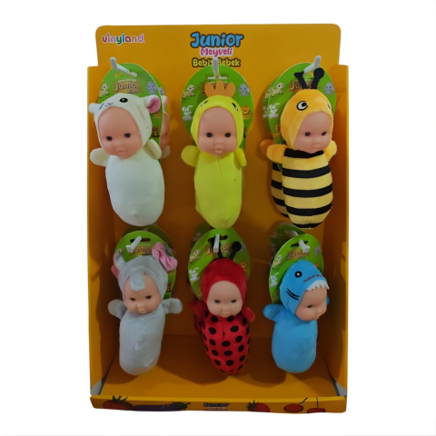 Askılı (Hayvan Kostümlü) Bebiş Et Bebek