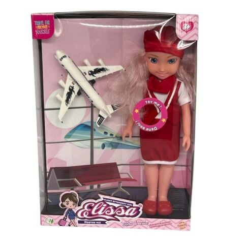 Elissa Konuşan Hostes Bebek 30 Cm