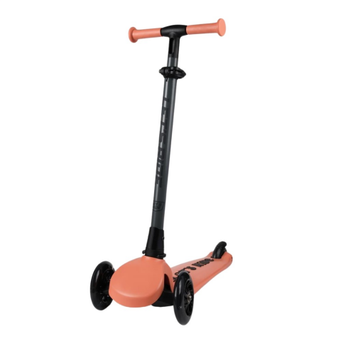 LC Let's Ride Two Işıklı Katlanabilir 3 Tekerlekli Scooter Somon