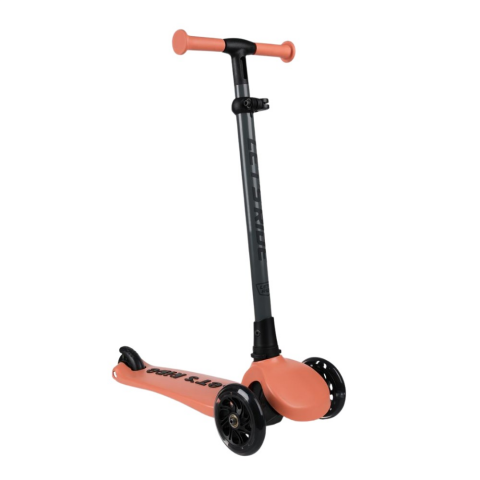 LC Let's Ride Two Işıklı Katlanabilir 3 Tekerlekli Scooter Somon