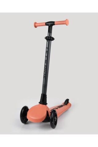LC Let's Ride Two Işıklı Katlanabilir 3 Tekerlekli Scooter Somon