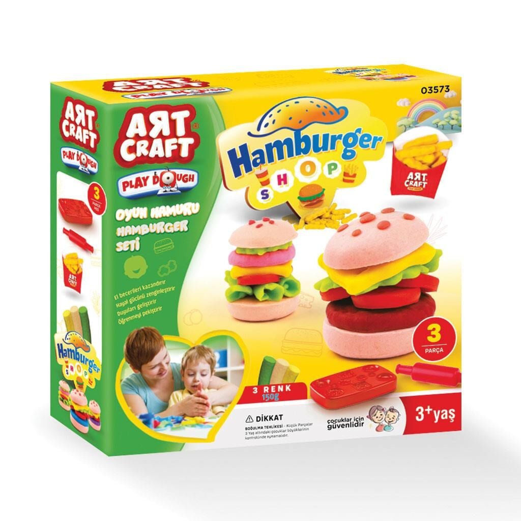 Hamburger Set Oyun Hamuru 150 Gr