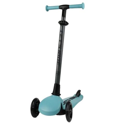 LC Let's Ride Two Işıklı Katlanabilir 3 Tekerlekli Scooter Turkuaz