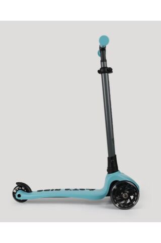 LC Let's Ride Two Işıklı Katlanabilir 3 Tekerlekli Scooter Turkuaz