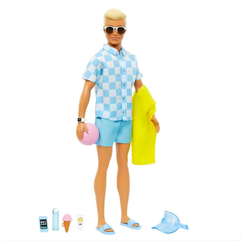 Barbie Plaj Günü Bebeği Ken HPL74
