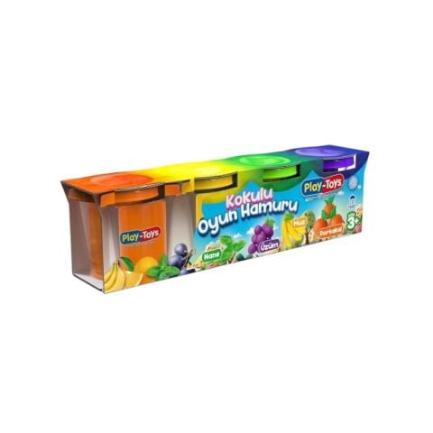 Play Toys Kokulu Oyun Hamuru 4 Renk
