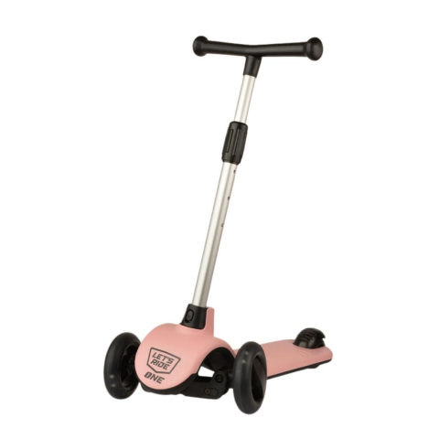 LC Let's Ride Scooter-pembe Renk, Işıklı Teker