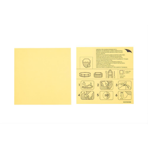Bestway 62091 Su Altı Güçlü Tamir Yama Seti Profesyonel Tamir Kiti 6.5cm X 6.5cm Şişme Havuz Tamir