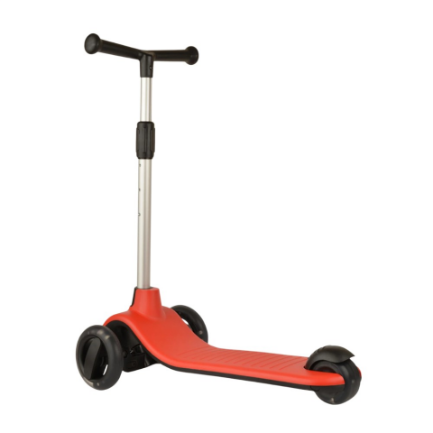 Let's Ride Işıklı ve 3 Tekerlekli Kırmızı Çocuk Scooter