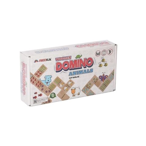Ahşap Domino Hayvanlar