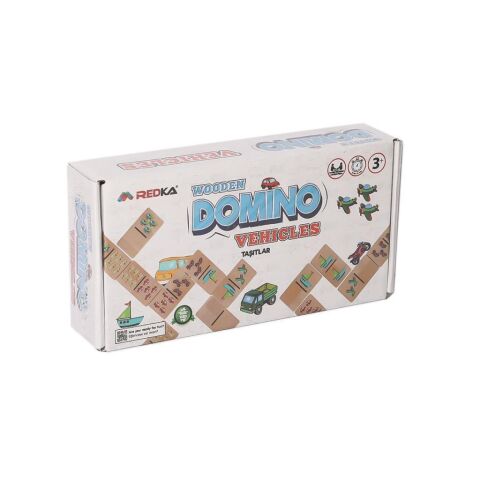 Redka Ahşap Domino Oyunu Araçlar