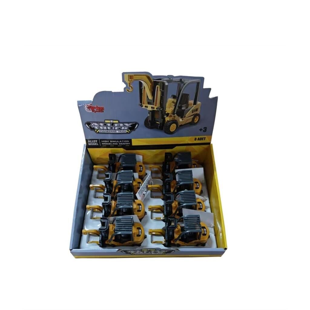 Kutuda Sürtmeli 1:70 Metal İnşaat Aracı