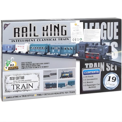 Kutulu Pilli Tren 19 Parça