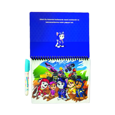 Gepettoys Oyuncak Paw Patrol Sihirli Boyama Kitabı