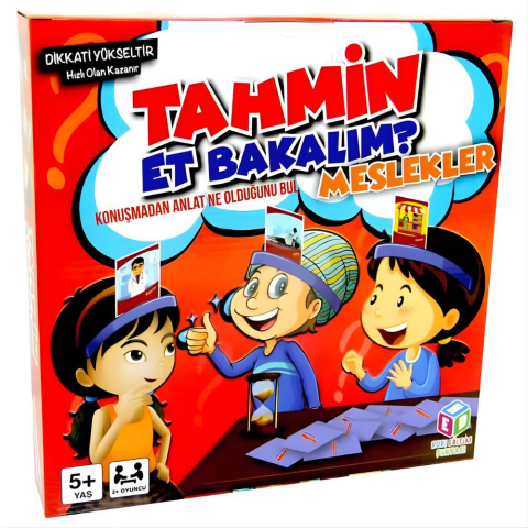 Tahmin Et Bakalım Meslekler Eğitici Oyun
