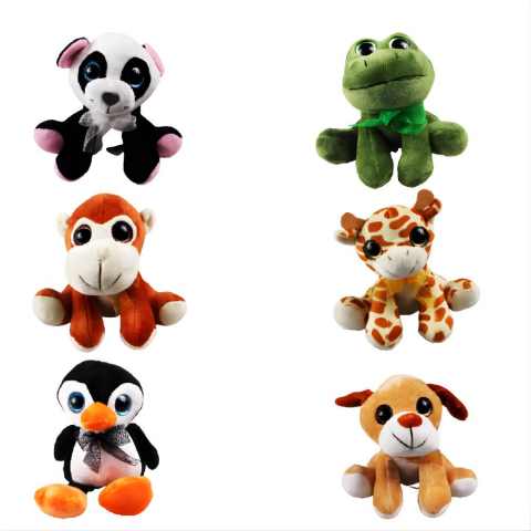 Peluş Hayvanlar 6 Asorti